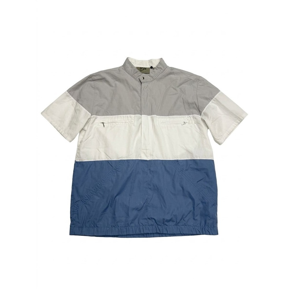 Vintage 90s Bristol Bay Ltd. Colorblock Pullover Shirt - Size Medium